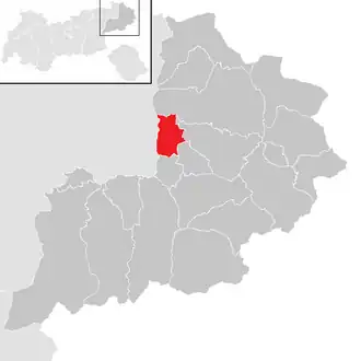 Location in the district