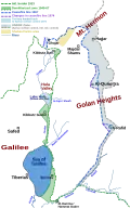 A map of current and historical borders and ceasefire lines in the Golan Heights (from 1923)