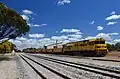 No. 2511 Shire of Narembeen (formerly 2011) on the right most track at Goomalling in 2013.