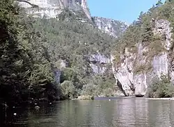 The Gorges of the Tarn river
