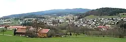 General view of Gotteszell from north-east