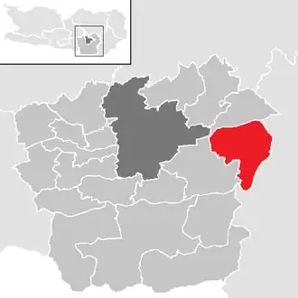 Location in the district
