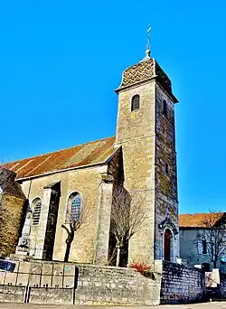 The church in Grandvelle-et-le-Perrenot