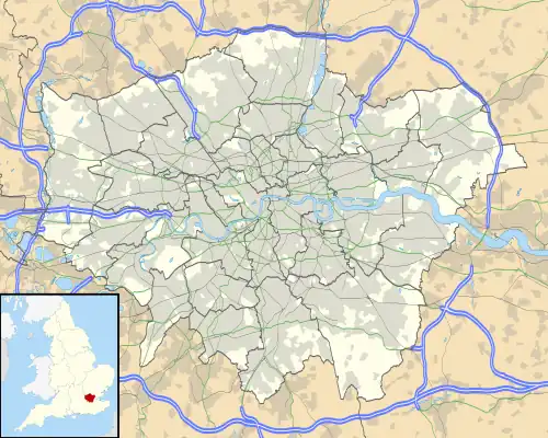 White Hart Lane is located in Greater London