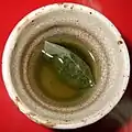 Green tea in a cup