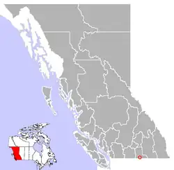 Where Greenwood is located in British Columbia