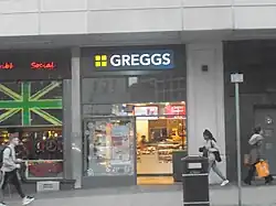A Greggs branch in Leeds, West Yorkshire.