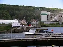 Moselle barrage at Grevenmacher