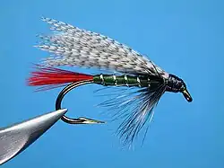 A grizzley king wet fly