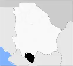 Municipality of Guadalupe y Calvo in Chihuahua