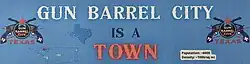 Gun Barrel City logo