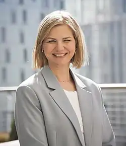 MinisterGuri Melby(Liberal)from Oslo