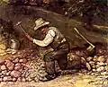 Courbet, The Stone Breaker. (1849) France