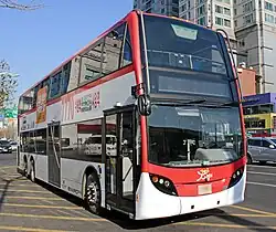 Alexander Dennis Enviro500 in Seoul, South Korea