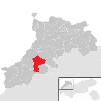 Location in the district