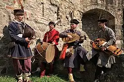 Hungarian folk music band Héttorony Hangászok