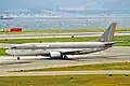 An Asiana Boeing 737-400. This airplane has the old paint-job.
