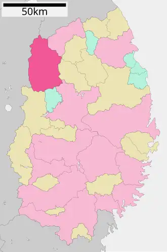Hachimantai in Iwate Prefecture