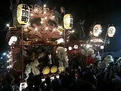 Hachioji Festival floats