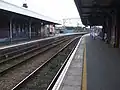 (Tottenham Hale/Chingford line) platforms looking south