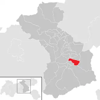 Location in the district