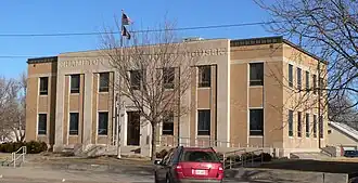 Hamilton County courthouse in Syracuse (2010)