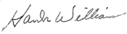 A signature penned in black ink