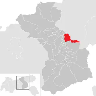 Location in the district