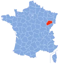 Haute-Saône in France