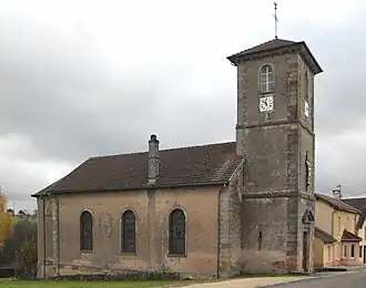 The church of Saint-Luc in Hautmougey
