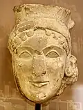 Head (possibly Hera) from the temple