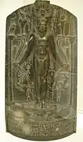 Healing stele of Horus-(a Cippus of Horus).  Ptolemaic dynasty, c. 305-30 BC.