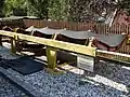 Conveyor belts such as this one are used to transport coal.