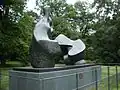 Two Piece Reclining Figure No. 5  (1963-64) bronze, Kenwood House, London