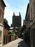 The cathedral from Church Street