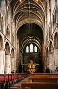 Looking east towards the choir