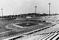 The stadium being built