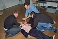 Using an AED on a Resusci Anne