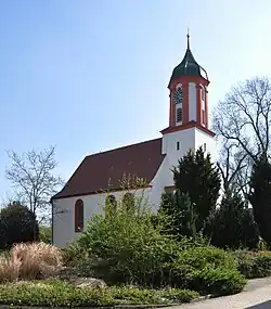 The church of St. Oswald in Heudorf