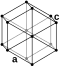 Simple hexagonal crystal structure for graphite: carbon