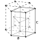 Hexagonal close-packed crystal structure for nihonium