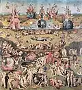 Hieronymus Bosch, The Garden of Worldly Delights, Prado