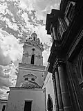 The campanario (belltower) of the Cathedral.