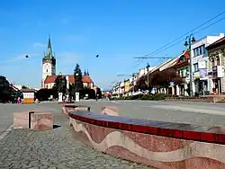 City centre of Prešov