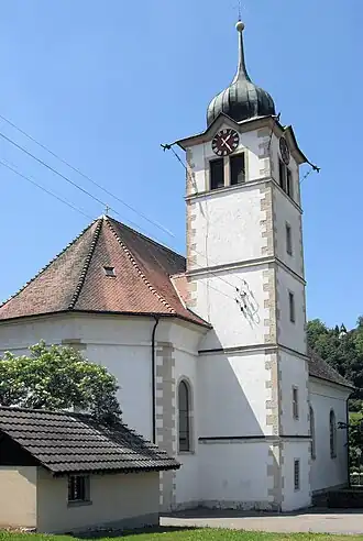 The church of St. Gallus at Hochwald