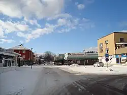 Central Hofors in February 2009