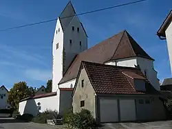 Saint Barbara church in Holzkirch