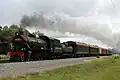 No. 920 hauling the Wizards Express on the Hotham Valley Railway in 2005.
