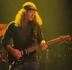Thomasson performing in the 1970s