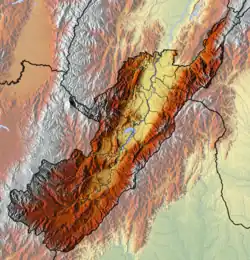 Topography of the department